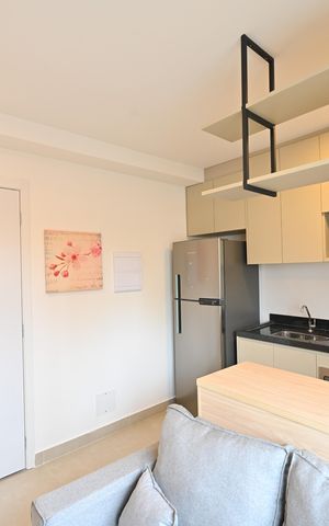 Apartamento para alugar com 25m², 1 quarto e sem vagaSala
