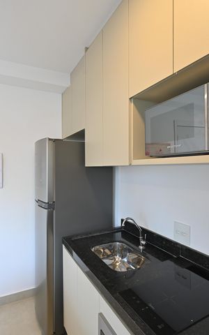 Apartamento para alugar com 25m², 1 quarto e sem vagaCozinha