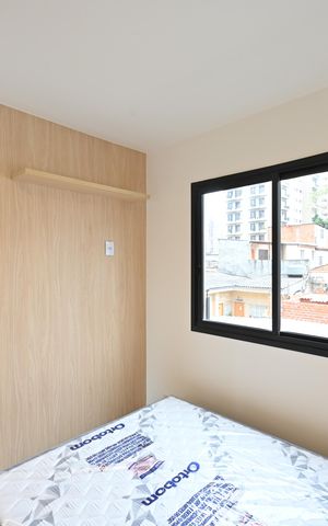 Apartamento para alugar com 25m², 1 quarto e sem vagaQuarto