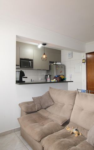 Apartamento à venda com 38m², 1 quarto e 1 vagaSala