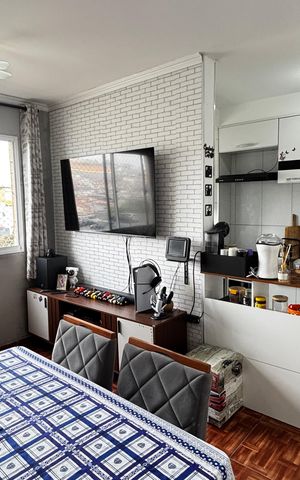 Apartamento à venda com 45m², 2 quartos e 1 vaga Apartamento à venda com 45m², 2 quartos e 1 vagaSala - Sala de Jantar