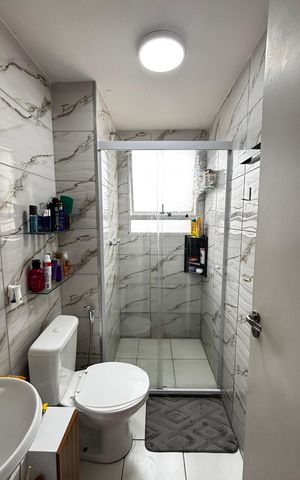 Apartamento à venda com 45m², 2 quartos e 1 vaga Apartamento à venda com 45m², 2 quartos e 1 vagaBanheiro