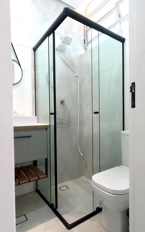 Apartamento para alugar com 60m², 2 quartos e sem vagaBanheiro