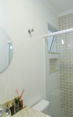 Casa à venda com 146m², 3 quartos e 2 vagas Casa à venda com 146m², 3 quartos e 2 vagasBanheiro