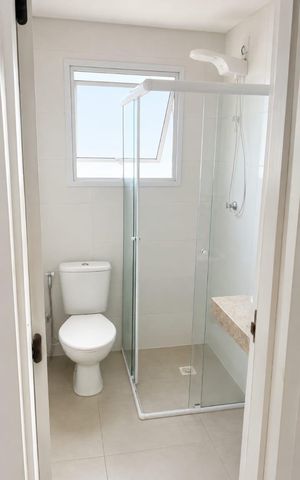 Apartamento para alugar com 92m², 2 quartos e 2 vagas Apartamento para alugar com 92m², 2 quartos e 2 vagasBanheiro