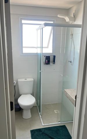 Apartamento para alugar com 92m², 2 quartos e 2 vagas Apartamento para alugar com 92m², 2 quartos e 2 vagasBanheiro