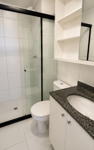 Apartamento à venda com 31m², 1 quarto e 1 vaga Apartamento à venda com 31m², 1 quarto e 1 vagaBanheiro