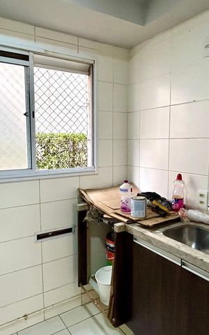 Apartamento para alugar com 38m², 2 quartos e 1 vagaCozinha e Área de Serviço