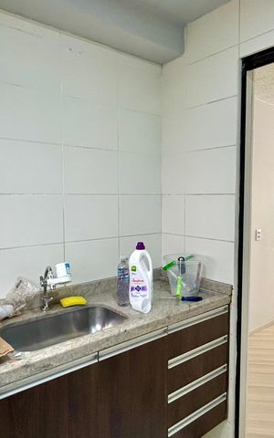 Apartamento para alugar com 38m², 2 quartos e 1 vagaCozinha e Área de Serviço