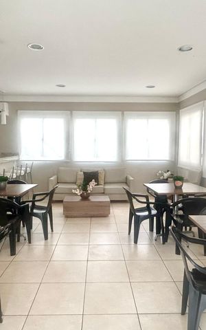 Apartamento para alugar com 38m², 2 quartos e 1 vagaÁrea comum - Salão de festas