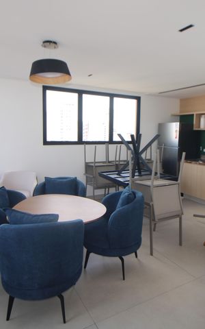 Apartamento para alugar com 34m², 1 quarto e sem vagaÁrea Comum