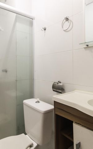 Studio para alugar com 22m², 1 quarto e sem vaga Studio para alugar com 22m², 1 quarto e sem vagaBanheiro