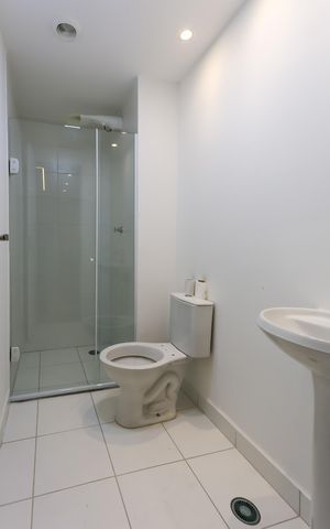 Apartamento para alugar com 44m², 2 quartos e sem vaga Apartamento para alugar com 44m², 2 quartos e sem vagaBanheiro