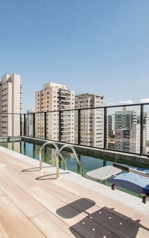 Studio para alugar com 29m², 1 quarto e sem vaga Studio para alugar com 29m², 1 quarto e sem vagaÁrea comum - Piscina
