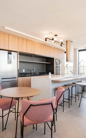 Studio para alugar com 29m², 1 quarto e sem vaga Studio para alugar com 29m², 1 quarto e sem vagaÁrea comum - Salão de festas