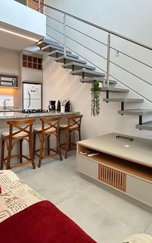 Apartamento para alugar com 50m², 1 quarto e 1 vaga Apartamento para alugar com 50m², 1 quarto e 1 vagaSala