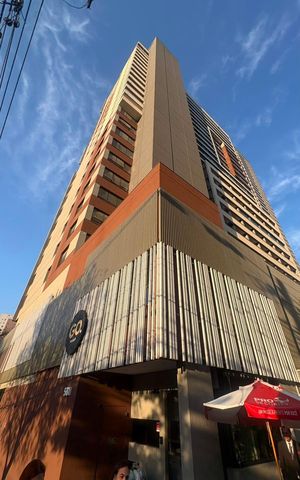 Studio para alugar com 28m², 1 quarto e sem vaga Studio para alugar com 28m², 1 quarto e sem vagaFachada