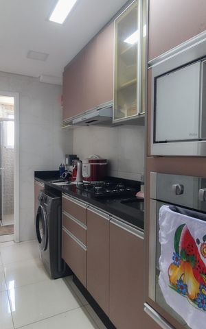 Apartamento para alugar com 40m², 2 quartos e sem vaga Apartamento para alugar com 40m², 2 quartos e sem vagaCozinha - Área de Serviço