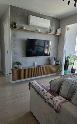 Apartamento à venda com 55m², 2 quartos e 1 vaga Apartamento à venda com 55m², 2 quartos e 1 vagaSala
