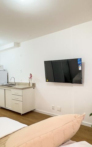 Studio para alugar com 24m², 1 quarto e 1 vagaStudio