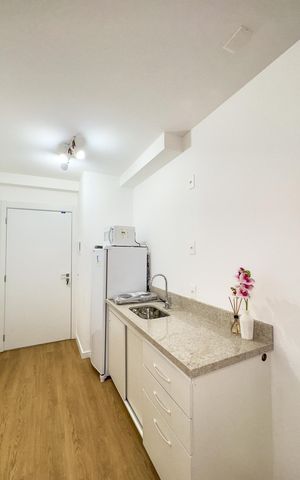 Studio para alugar com 24m², 1 quarto e 1 vagaStudio