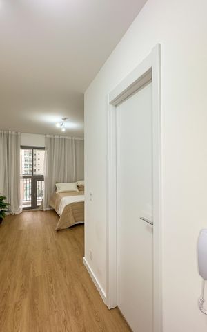 Studio para alugar com 24m², 1 quarto e 1 vagaStudio