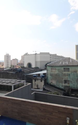 Studio para alugar com 28m², 1 quarto e sem vagaVaranda