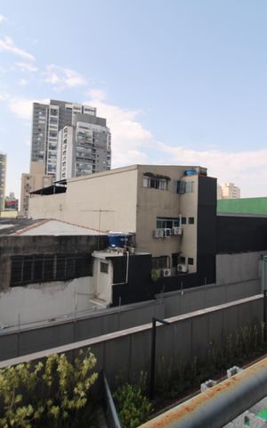 Studio para alugar com 28m², 1 quarto e sem vagaVaranda