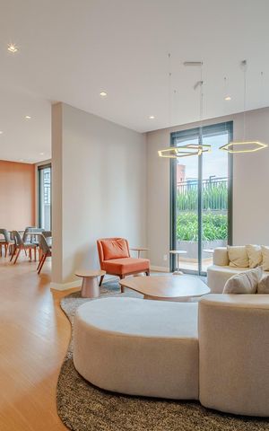 Studio para alugar com 23m², 1 quarto e sem vaga Studio para alugar com 23m², 1 quarto e sem vagaÁrea comum - Salão de festas