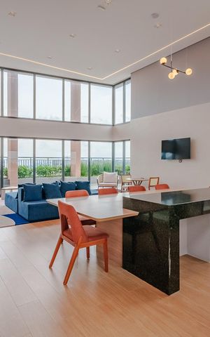 Studio para alugar com 23m², 1 quarto e sem vaga Studio para alugar com 23m², 1 quarto e sem vagaÁrea comum - Salão de festas