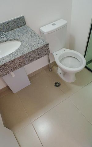Studio para alugar com 23m², 1 quarto e sem vaga Studio para alugar com 23m², 1 quarto e sem vagaBanheiro