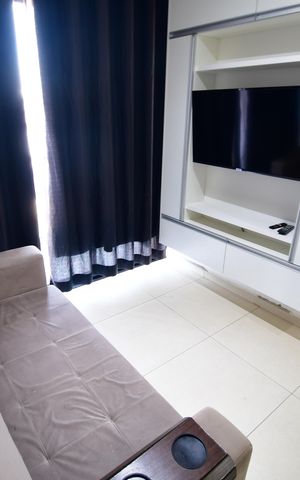 Apartamento para alugar com 39m², 1 quarto e 2 vagasSala