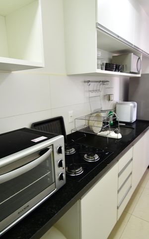 Apartamento para alugar com 39m², 1 quarto e 2 vagasCozinha