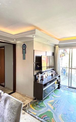 Apartamento à venda com 67m², 2 quartos e 1 vaga Apartamento à venda com 67m², 2 quartos e 1 vagaSala