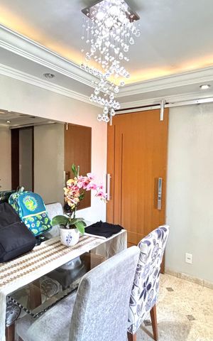 Apartamento à venda com 67m², 2 quartos e 1 vaga Apartamento à venda com 67m², 2 quartos e 1 vagaSala de jantar