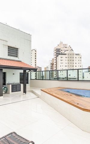 Apartamento à venda com 240m², 3 quartos e 4 vagasCobertura