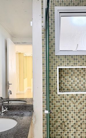 Apartamento para alugar com 67m², 2 quartos e 1 vaga Apartamento para alugar com 67m², 2 quartos e 1 vagaBanheiro