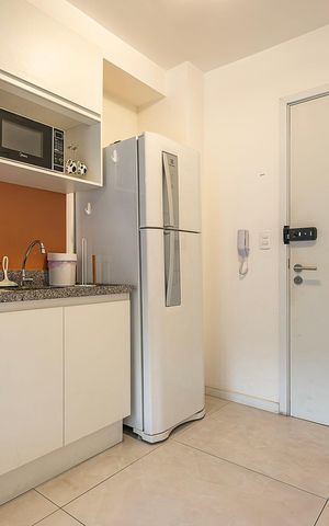 Apartamento à venda com 42m², 1 quarto e sem vaga Apartamento à venda com 42m², 1 quarto e sem vagaSala/Cozinha