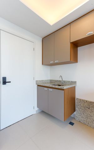 Apartamento para alugar com 34m², 1 quarto e sem vaga Apartamento para alugar com 34m², 1 quarto e sem vagaÁrea de Serviço