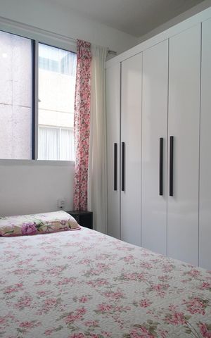 Apartamento à venda com 42m², 2 quartos e 1 vagaQuarto 2