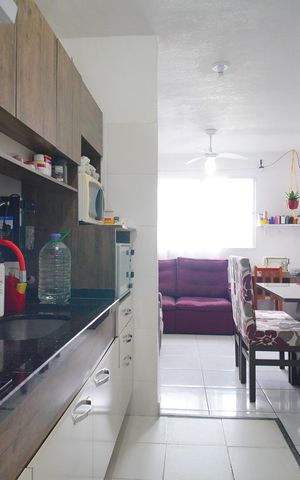 Apartamento à venda com 42m², 2 quartos e 1 vagaCozinha