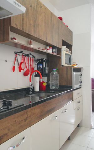 Apartamento à venda com 42m², 2 quartos e 1 vagaCozinha