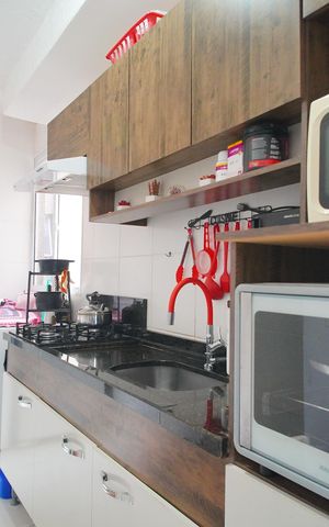 Apartamento à venda com 42m², 2 quartos e 1 vagaCozinha