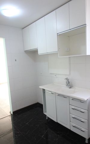 Apartamento para alugar com 60m², 2 quartos e 1 vagaCozinha e Área de Serviço