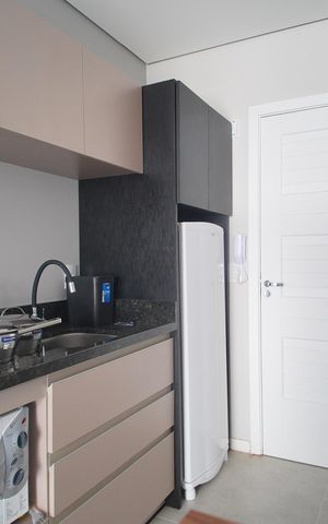 Studio para alugar com 25m², 1 quarto e sem vagaCozinha