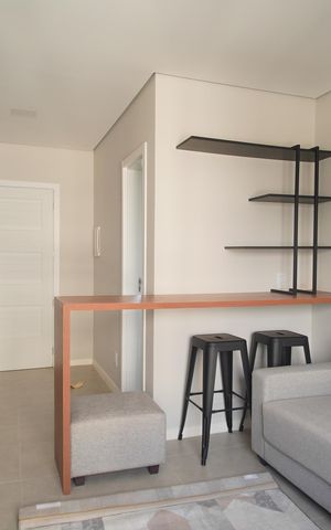 Studio para alugar com 25m², 1 quarto e sem vagaSala/Quarto