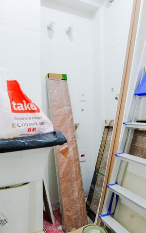 Apartamento à venda com 80m², 2 quartos e 2 vagasCozinha e Área de Serviço