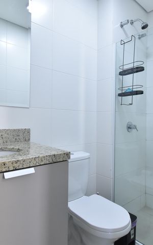 Studio à venda com 23m², 1 quarto e sem vagaBanheiro do Studio