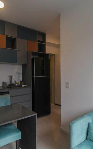 Apartamento à venda com 31m², 1 quarto e 1 vaga Apartamento à venda com 31m², 1 quarto e 1 vagaSala/Cozinha