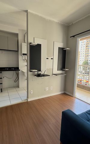 Apartamento para alugar com 45m², 2 quartos e 1 vaga Apartamento para alugar com 45m², 2 quartos e 1 vagaSala/Cozinha